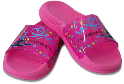 NOUVEAU ! Sandale nu pieds "sortie de praticable" Junior rose transparent PASTORELLI du 25 au 35