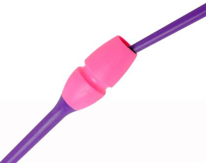 Massues elite Pastorelli encastrables 45,2 cm bicolores rose/violet