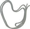 Corde New Orleans Unie Blanc (00)