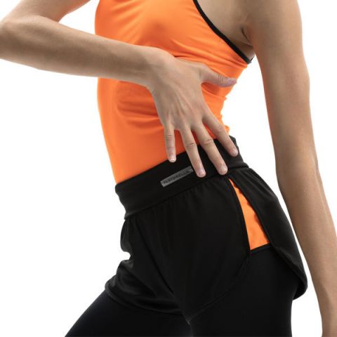 Short noir Pastorelli noir/orange fluo taille (L)