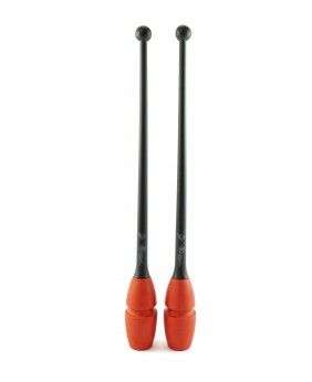 NOUVEAU ! Massues Encastrables FIG Venturelli 41,5 cm bi colores-NOIR/ROUGE